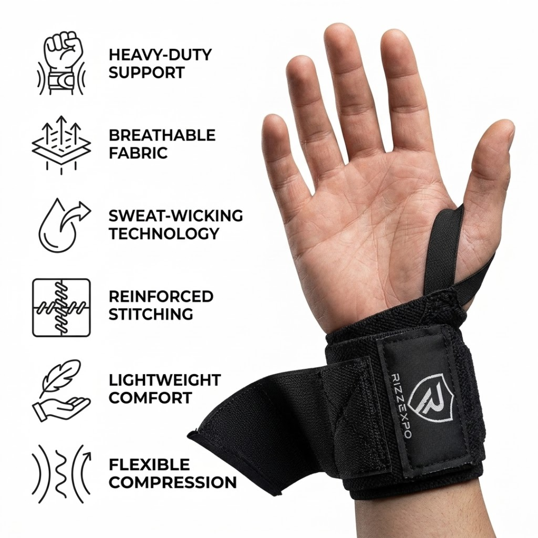 Weightlifting Wrist Wraps 12 Inch