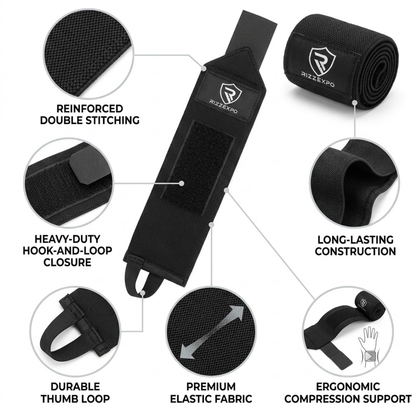 Weightlifting Wrist Wraps 12 Inch